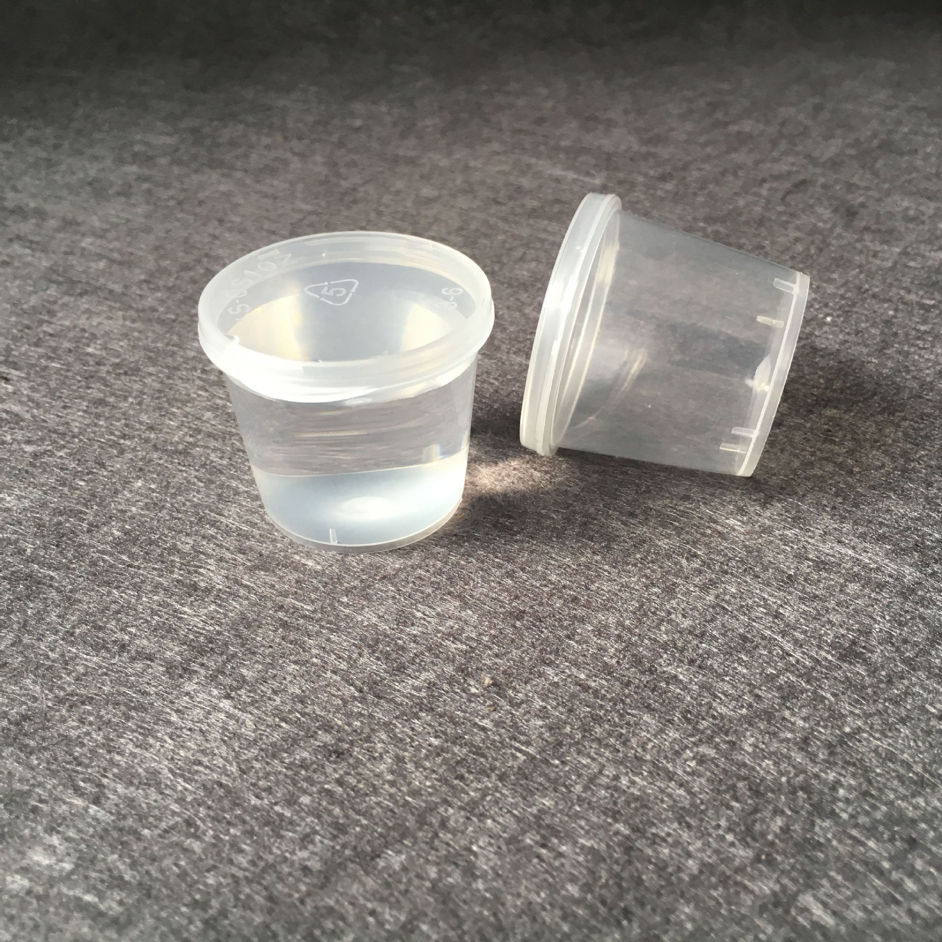 1盎司25毫升连体杯 pp透明酱料杯 1安士25ml塑料调料杯-阿里巴巴