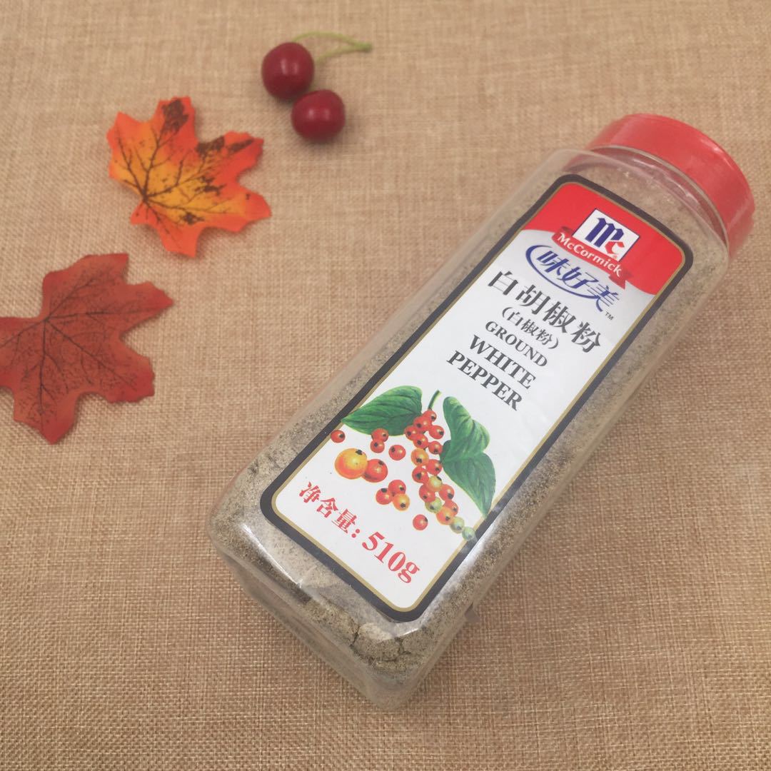 味好美白胡椒粉510g胡椒粉调料烤肉料调料去腥去臊粉类调料