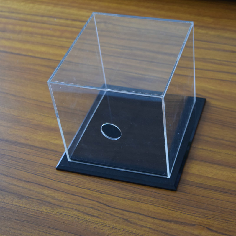 亚克力玩具展示盒 卡车汽车模型人物模型展盒 玻璃样品陈列盒