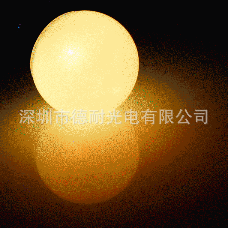 3w led七彩rgb球泡灯 e27螺口 红外遥控无线wifi led变色球泡灯