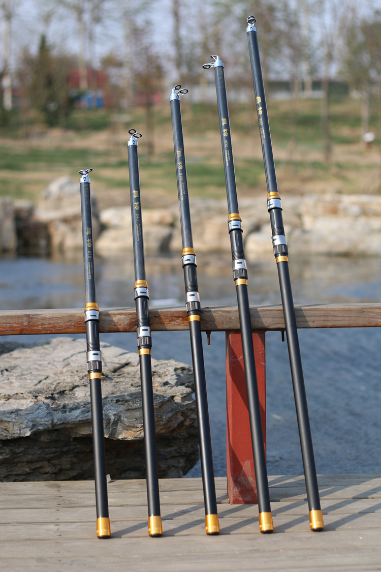 碳素锚竿武斗杆挂鱼竿甩竿抛竿钓鱼竿锚钩渔具八卦轮超轻硬竿