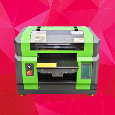 小型个性棉布数码印花机 t恤成衣彩色印花直喷万能平板打印机