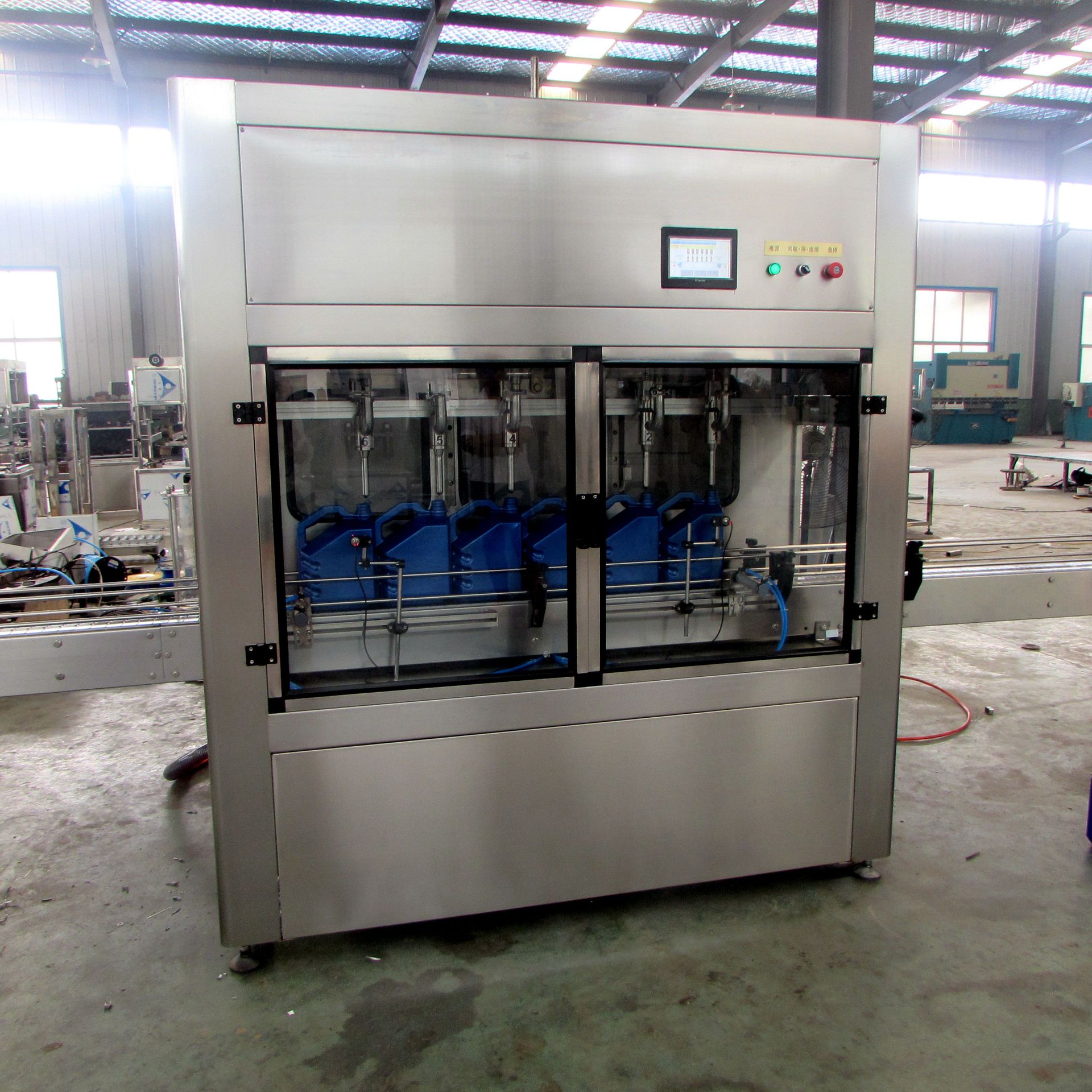 全自动活塞式润滑油灌装机 润滑油类灌装机 精度高 计量准