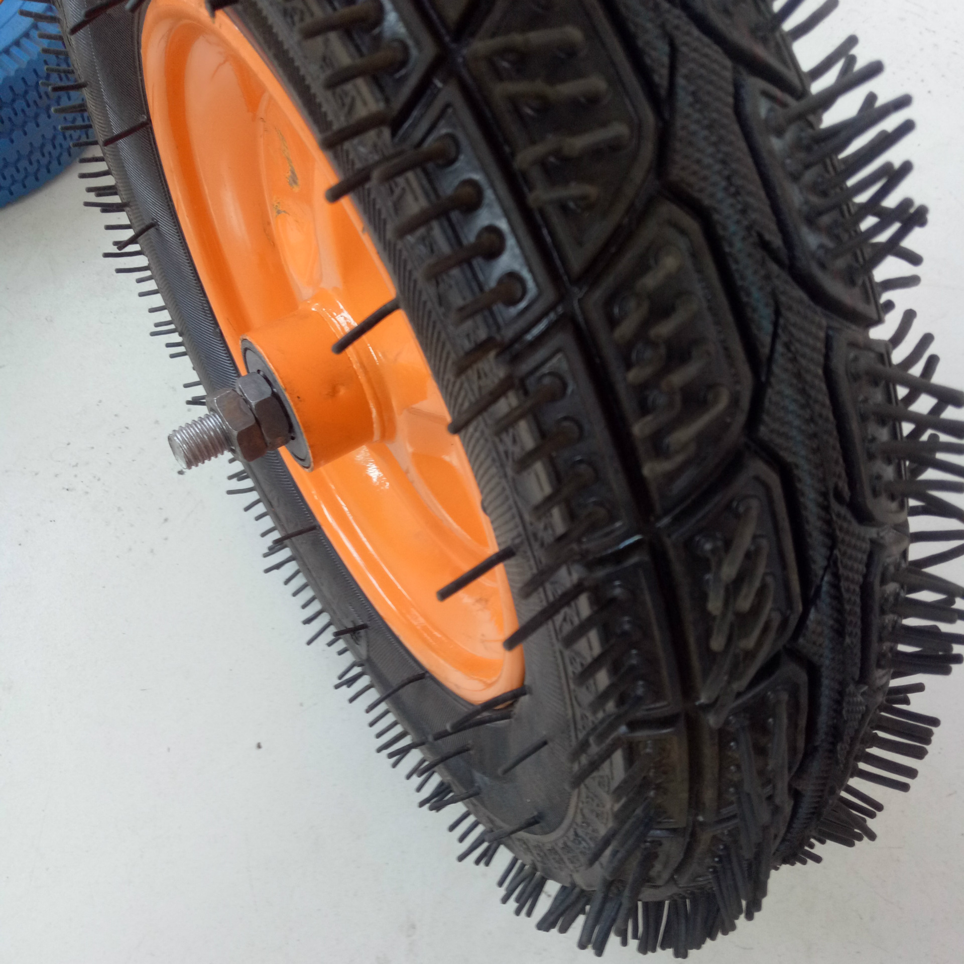 30-8五星圈充气轮 手推车 独轮车 手拉车 工矿轮 力车轮