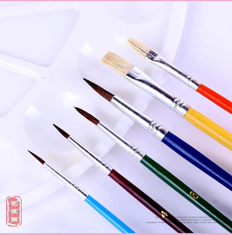 art painting stationery wholesale high quality wooden pole line