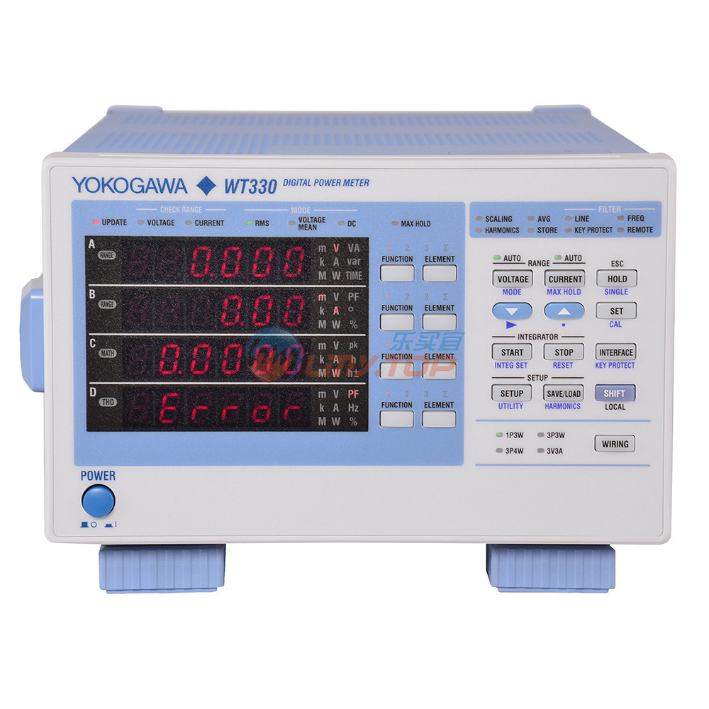 日本横河wt330系列wt333数字功率计三通道三相功率计