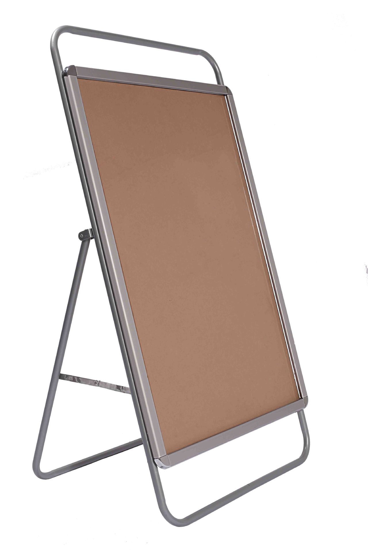 中高档单面双面铝合金海报架 落地广告架户外展示牌kt板展示架