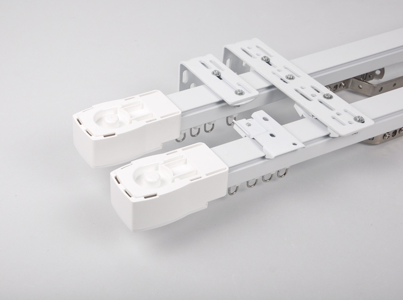 厂家电动窗帘导轨杜亚电动窗帘电机静音电动轨道加厚型