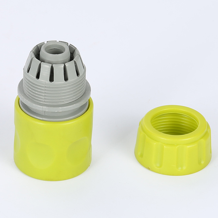 批发abs塑料快速接头洗车水枪花园4分水管快插接头伸缩水管接头