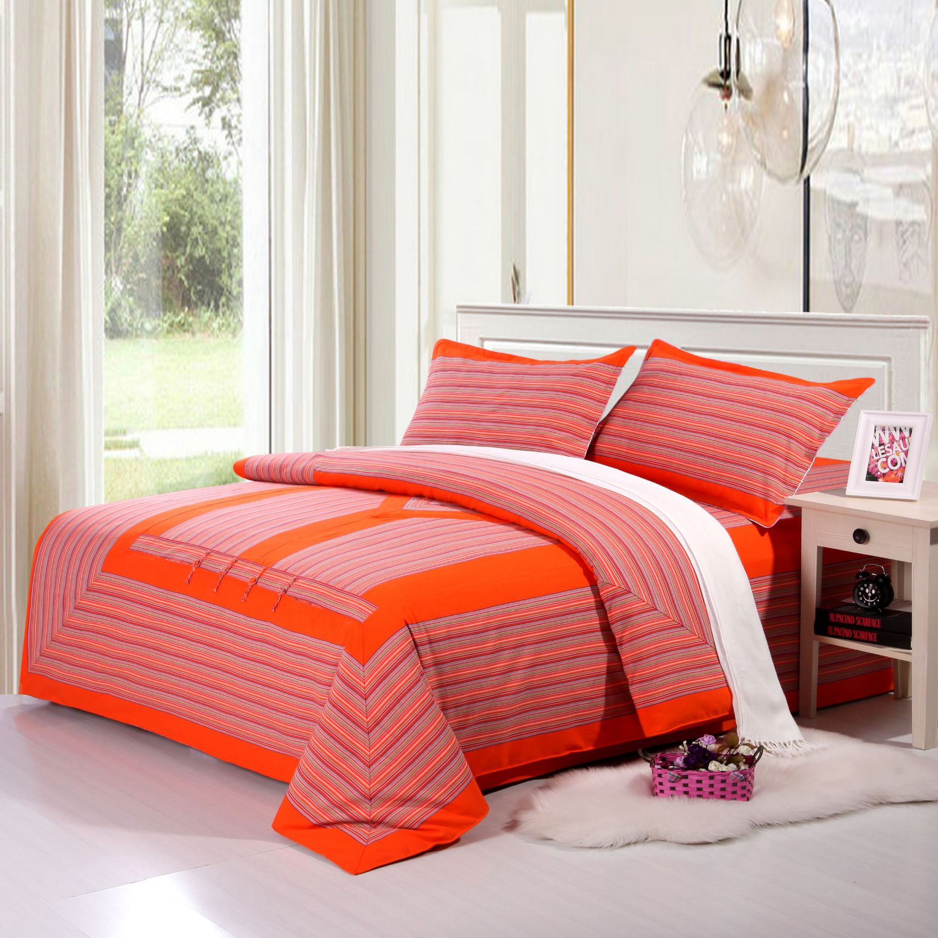 5m床单式被套床上用品