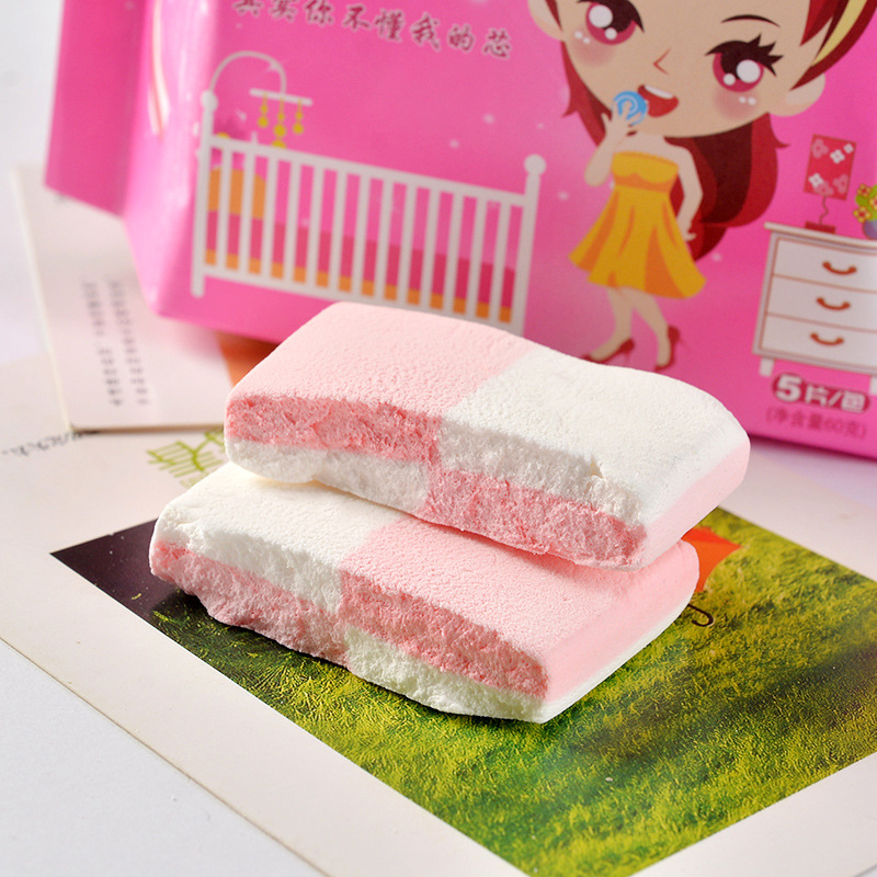 创意整蛊卫生巾棉花糖零食送闺蜜整人七夕节礼物