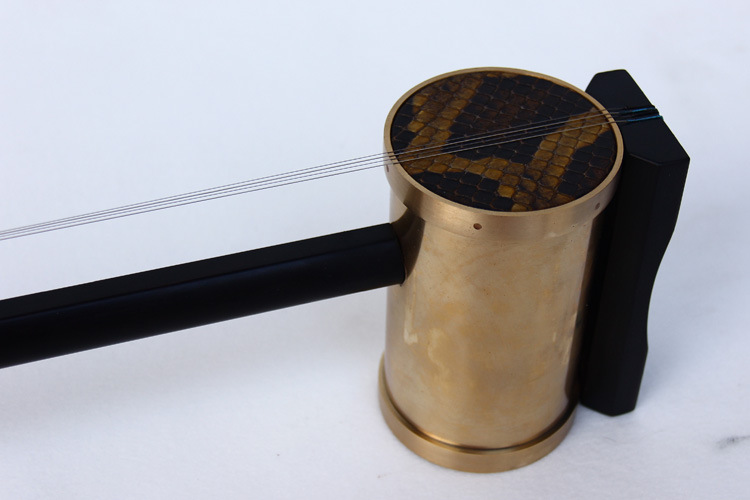 高音四胡 黑檀木铜筒高音四胡皮影戏二人台四胡乐器蒙古四胡 衡乐