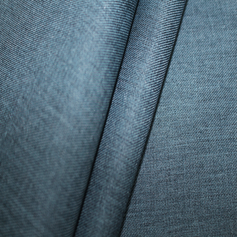 150d斜纹阳离子人字呢华达呢斜纹全涤涤纶华达呢工装面料制服面料