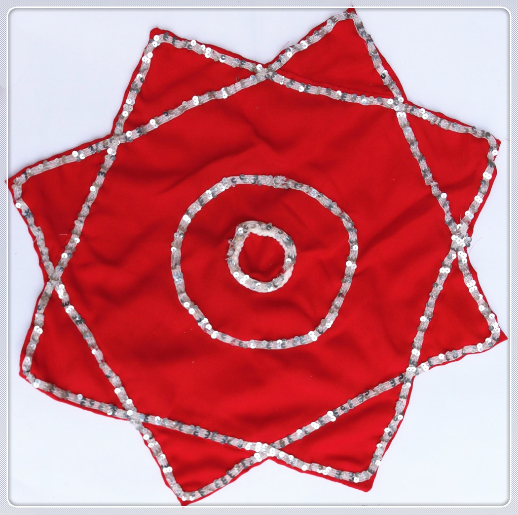 二人转手绢麻纱舞蹈秧歌广场舞大号成人考级技巧表演出专业手巾