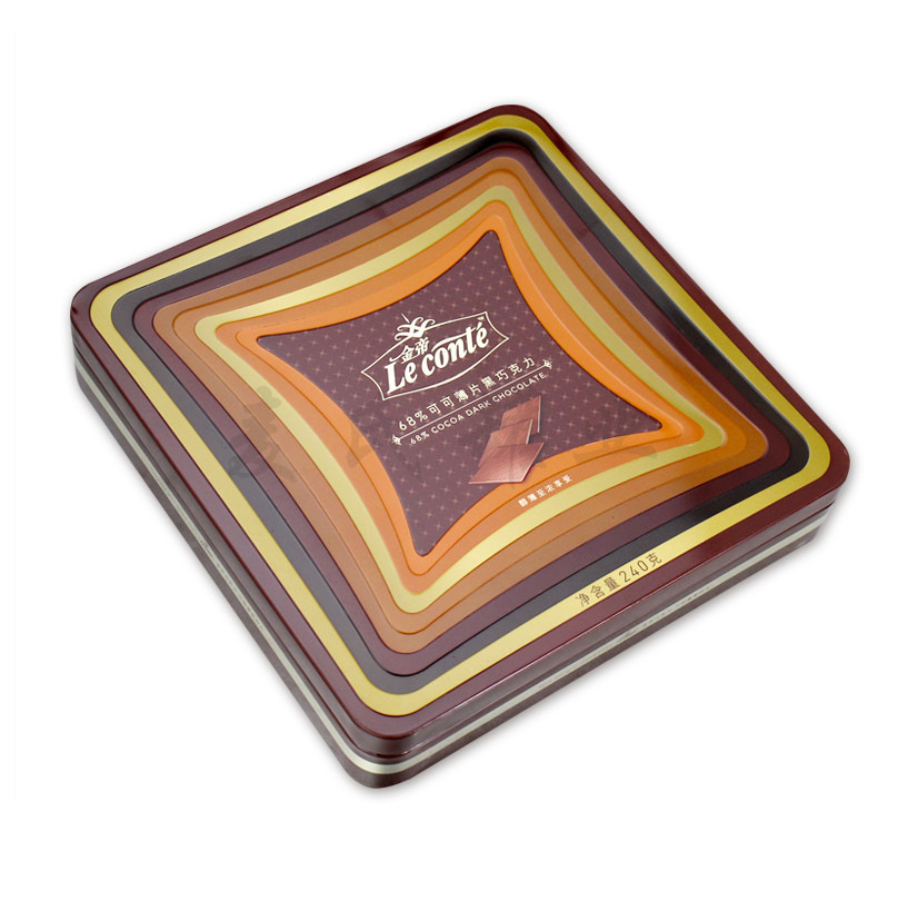 207-207-40 黑巧克力铁盒