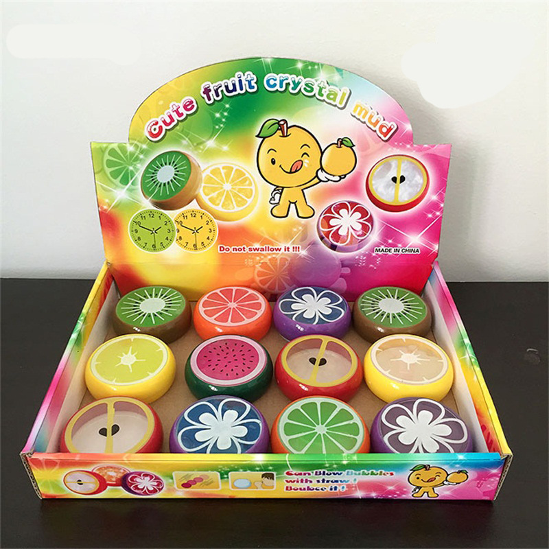 大笑脸跳跳泥胶七彩水晶土泥沙皮胶鼻涕胶放屁泥奶油泥001136