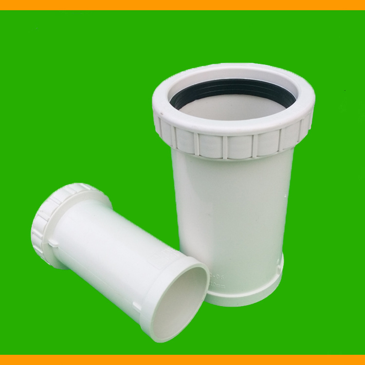 pvc排水管件 加长110伸缩节 排水伸缩节 pvc排水管材管件 厂价直