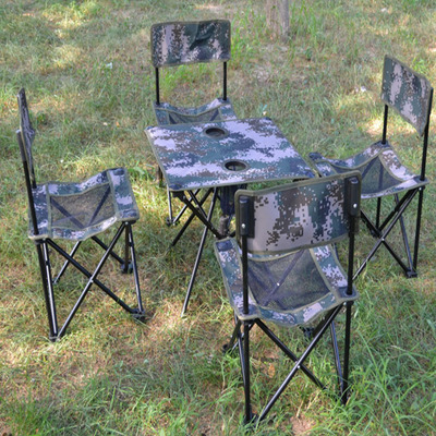 野战便携折叠桌凳 户外用折叠桌 露营用折叠凳椅 钓鱼凳 户外用品