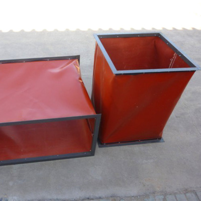 优质硅钛软连接 风机软连接 硅玻钛金防火布软连接批发定做