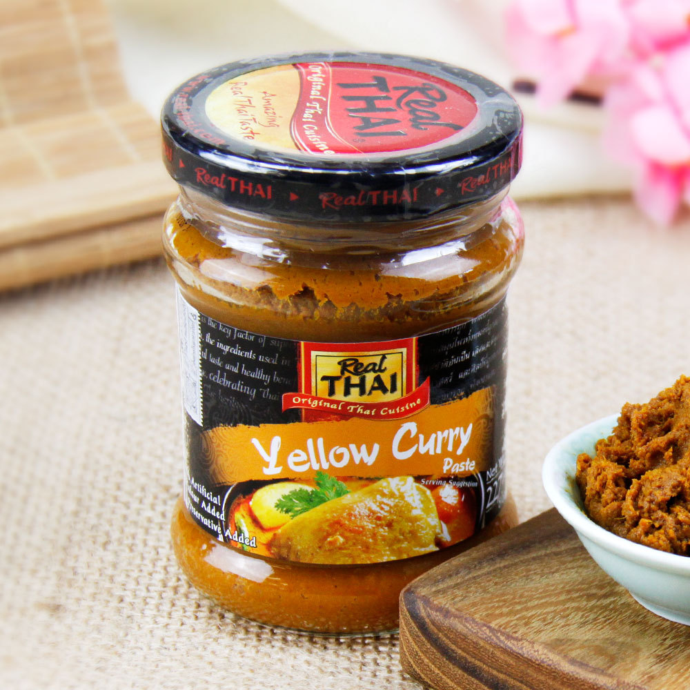 丽尔泰黄咖喱酱227g 整箱批发 泰国进口调味酱 新日期黄咖喱