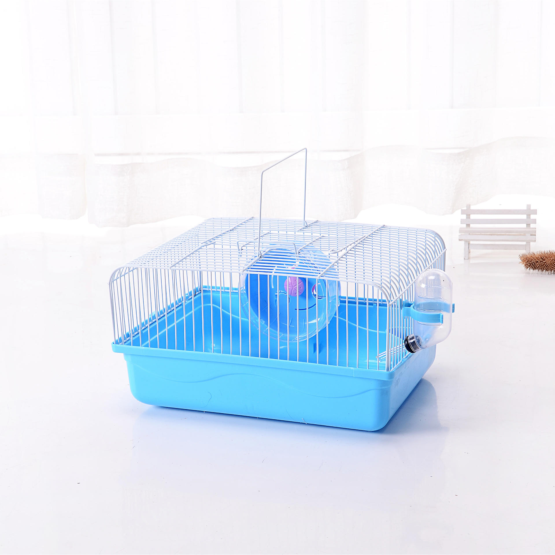 波尔批发仓鼠笼仓鼠窝豪华田园笼仓鼠外带笼金丝熊笼仓鼠用品