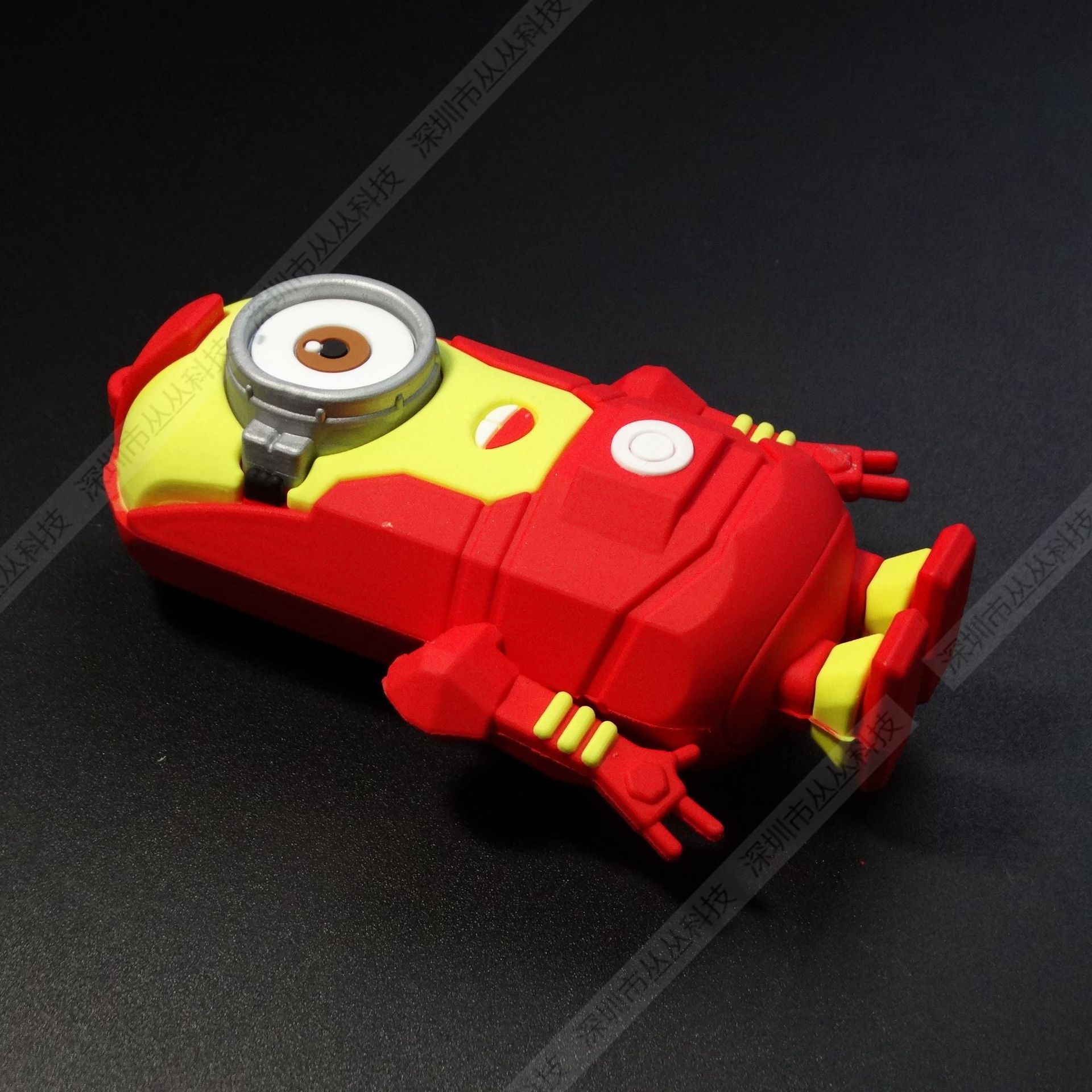 pvc软胶5200毫安充电宝开模,创意礼品设计移动电源开模定制