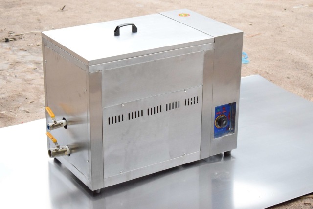 100型油水分离电炸锅 商用电热型油水混合炸锅 炸油条可定制