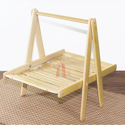 日式韩式烧烤木制品摆件木质挂肉架手工特色木制品挂肉架木制肉架