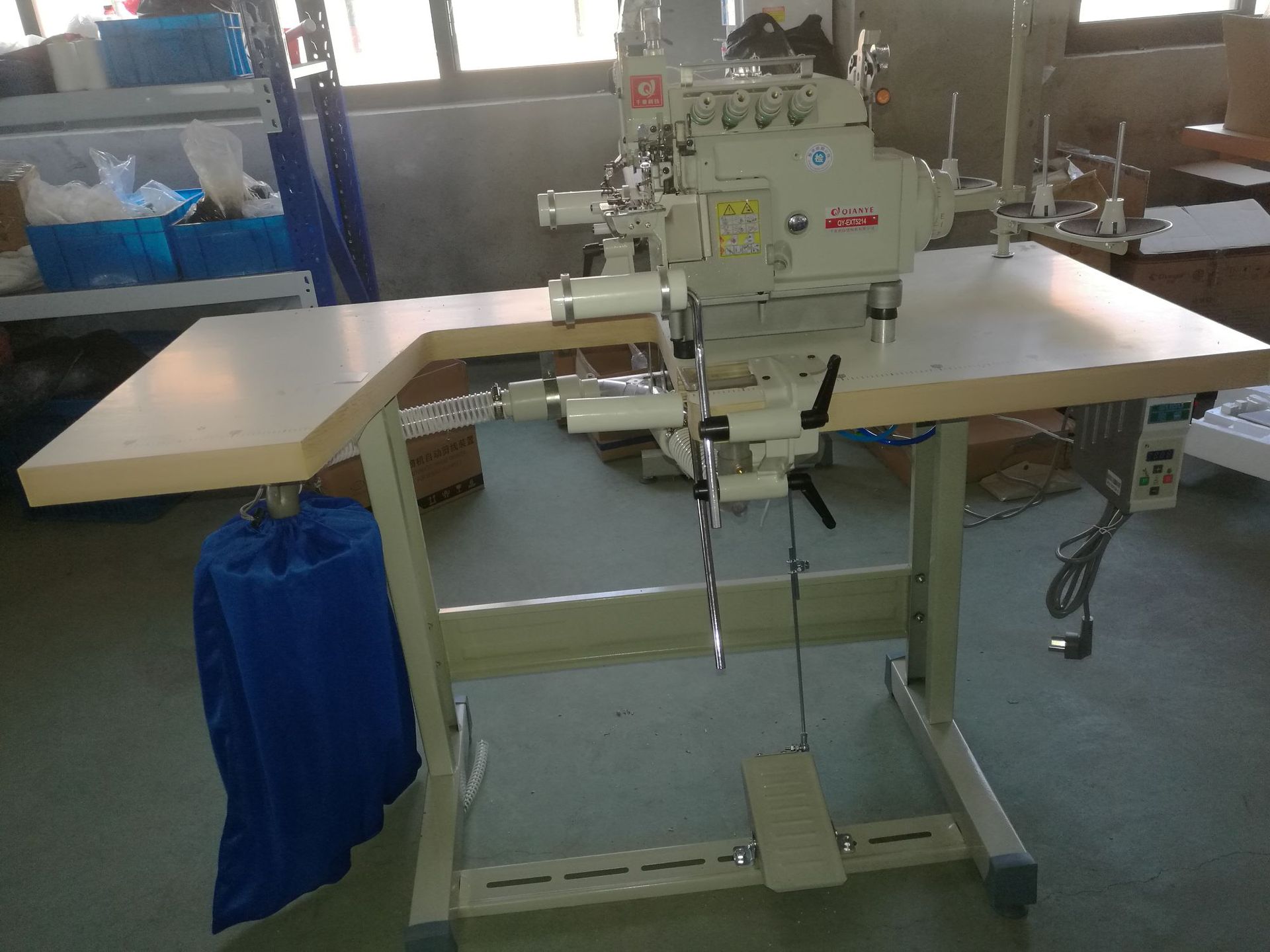 小嘴包边机 飞马款ex儿童领口袖口拷边机 银剑款手套包缝机