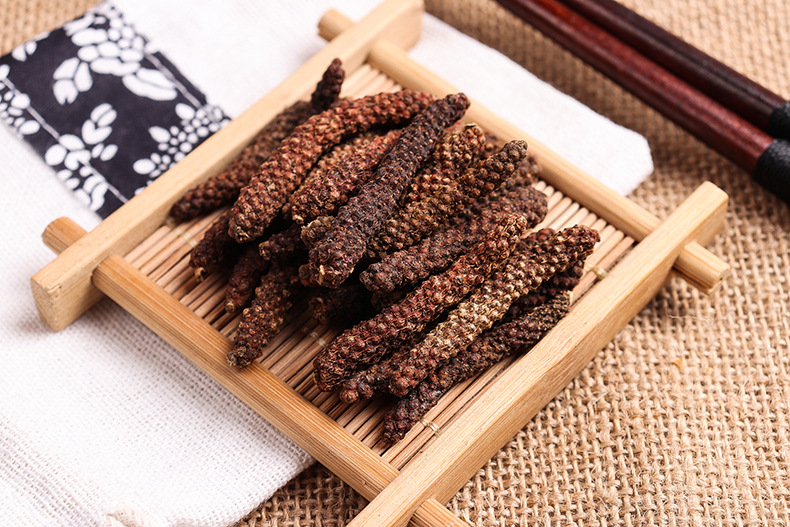 荜拨批发 无硫熏荜菝优质散装500g中药材毕泼荜茇 现打现磨荜拔粉