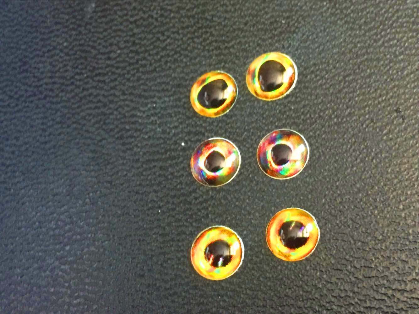 仿真彩色鱼眼,3d鱼眼,滴塑眼,逼真鱼眼,滴塑眼