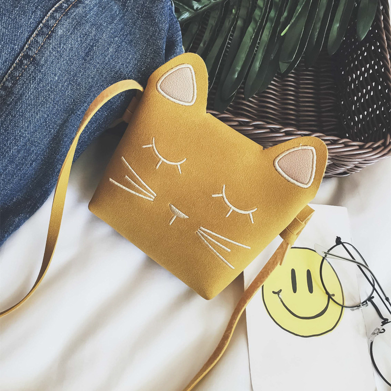 New Cute Crossbody Bag GIRL'S Mini Cat Shoulder Bag
