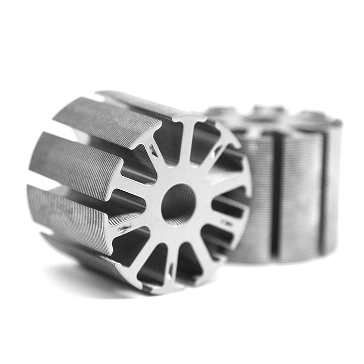 oem厂家定制10槽马达铁芯 转子铁芯直流34￠34*￠8硅钢片电机铁芯