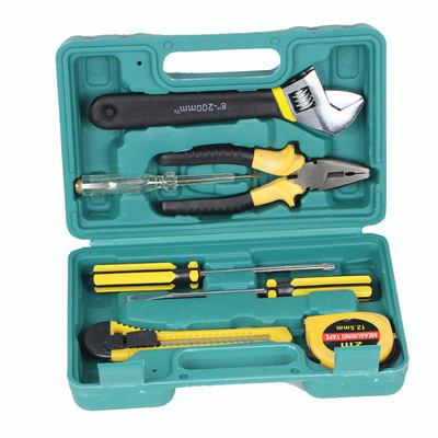 车工8件套组合工具汽修机修套筒扳手手动维修工具套装