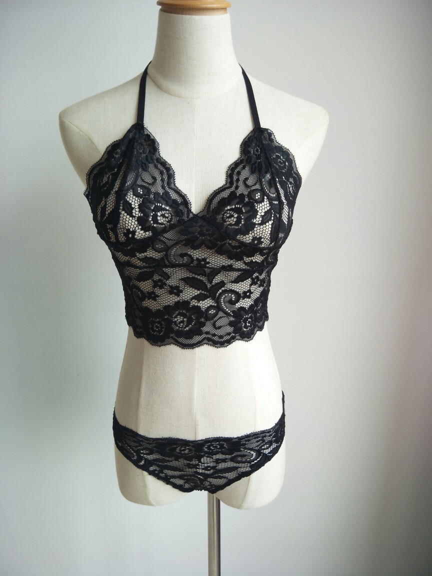 2016速卖通外贸新款情趣内衣 性感透视睡衣套装 吊带蕾丝情趣内衣