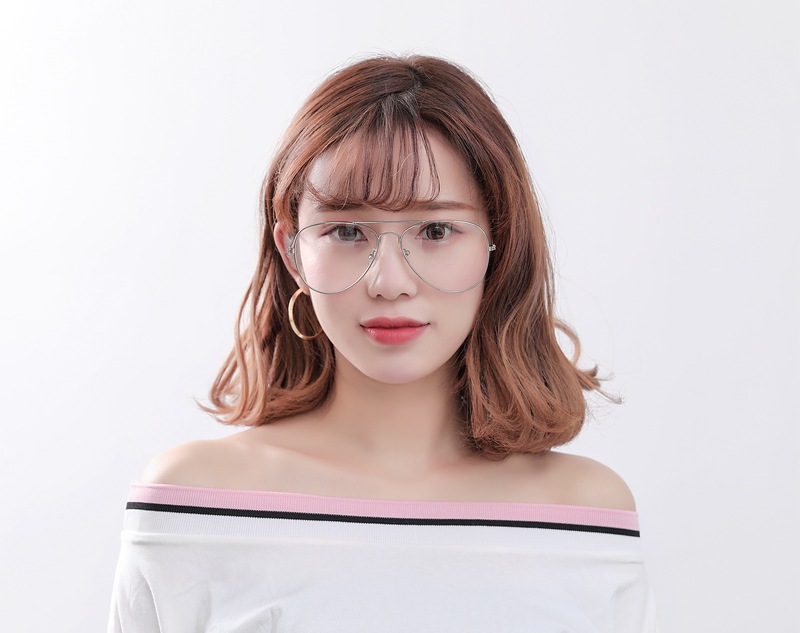 潮女士平光镜时尚蛤蟆镜开车防风男士平光眼镜白平眼镜可配镜厂家