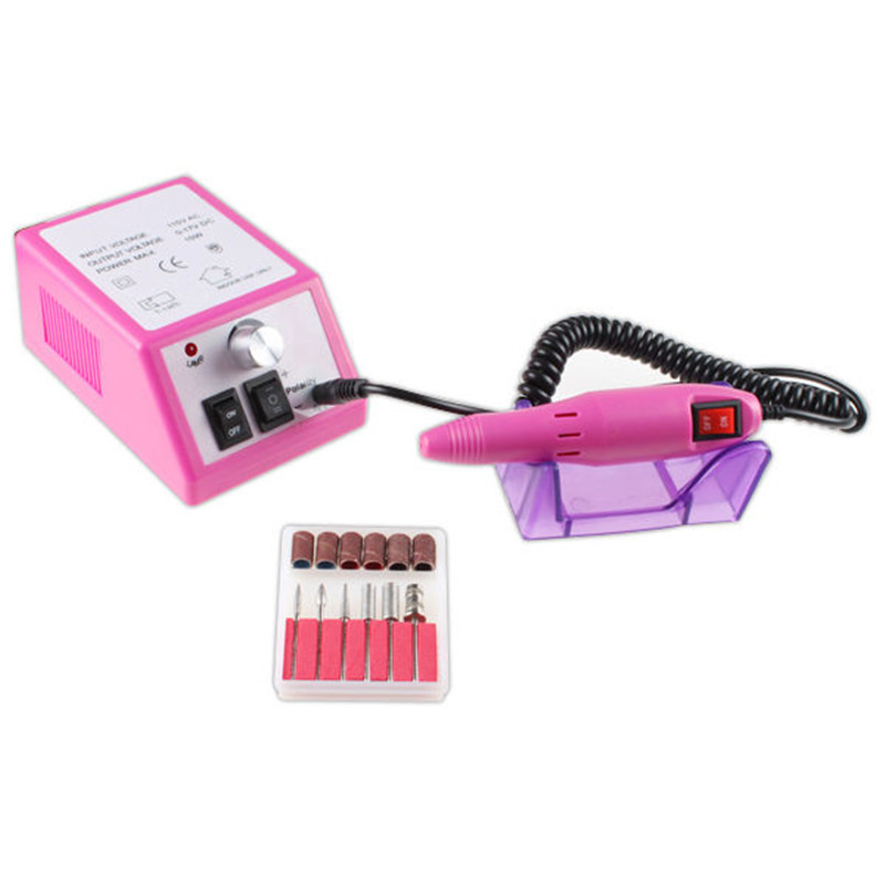 Manicure Implement Grinding Pen Handle Nail Polisher Red Box 2000 Mini Electric Drill Small Polishing Machine Wholesale