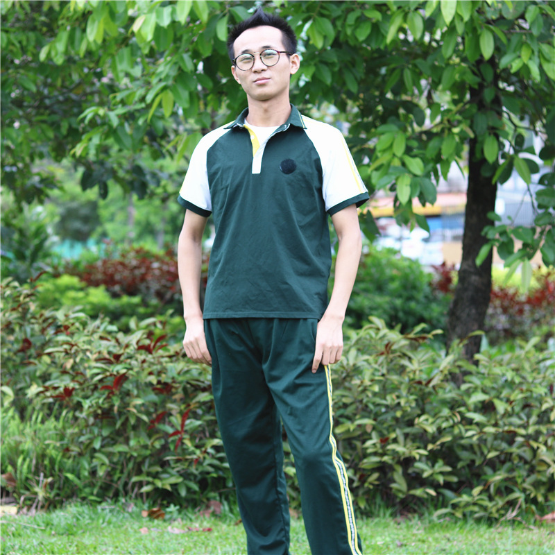 东莞统一校服初中高中可园中学全市统一校服定制秋冬拉链外套