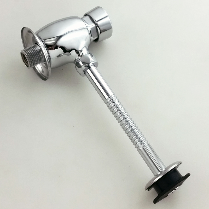 全铜冲水阀 手按式小便斗冲洗阀 厕所小便器开关 延时阀门c-01