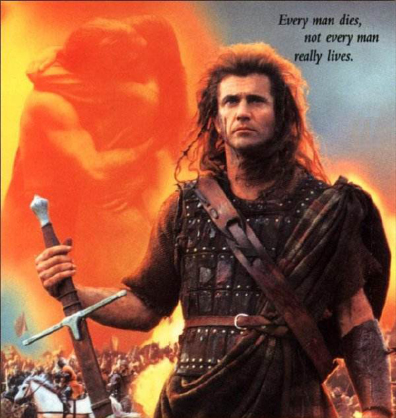 龙泉市西洋剑电影勇敢的心自由之剑骑士剑威廉·华莱士之剑未开刃