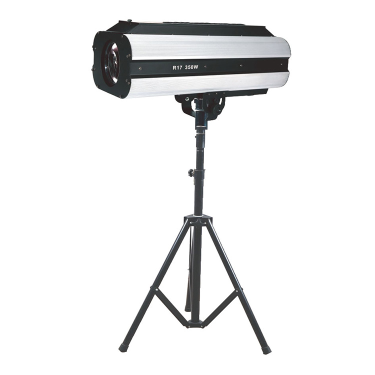 厂家现货17r/350w专用追光灯分体式机械追光灯logo图片舞台灯光