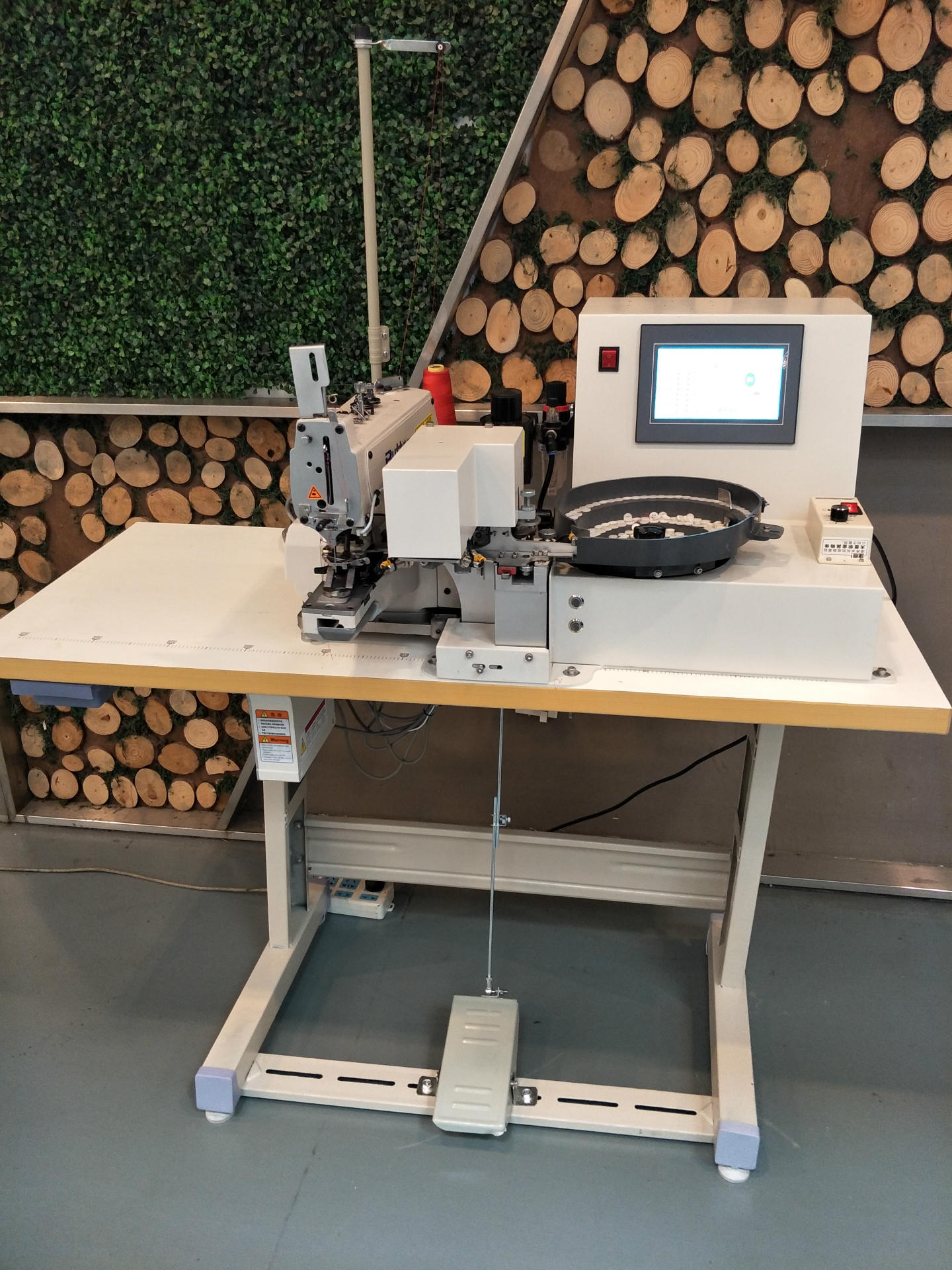 电脑自动送扣订扣机衬衣钮扣机373钉扣机钉钮机扣子缝扣机