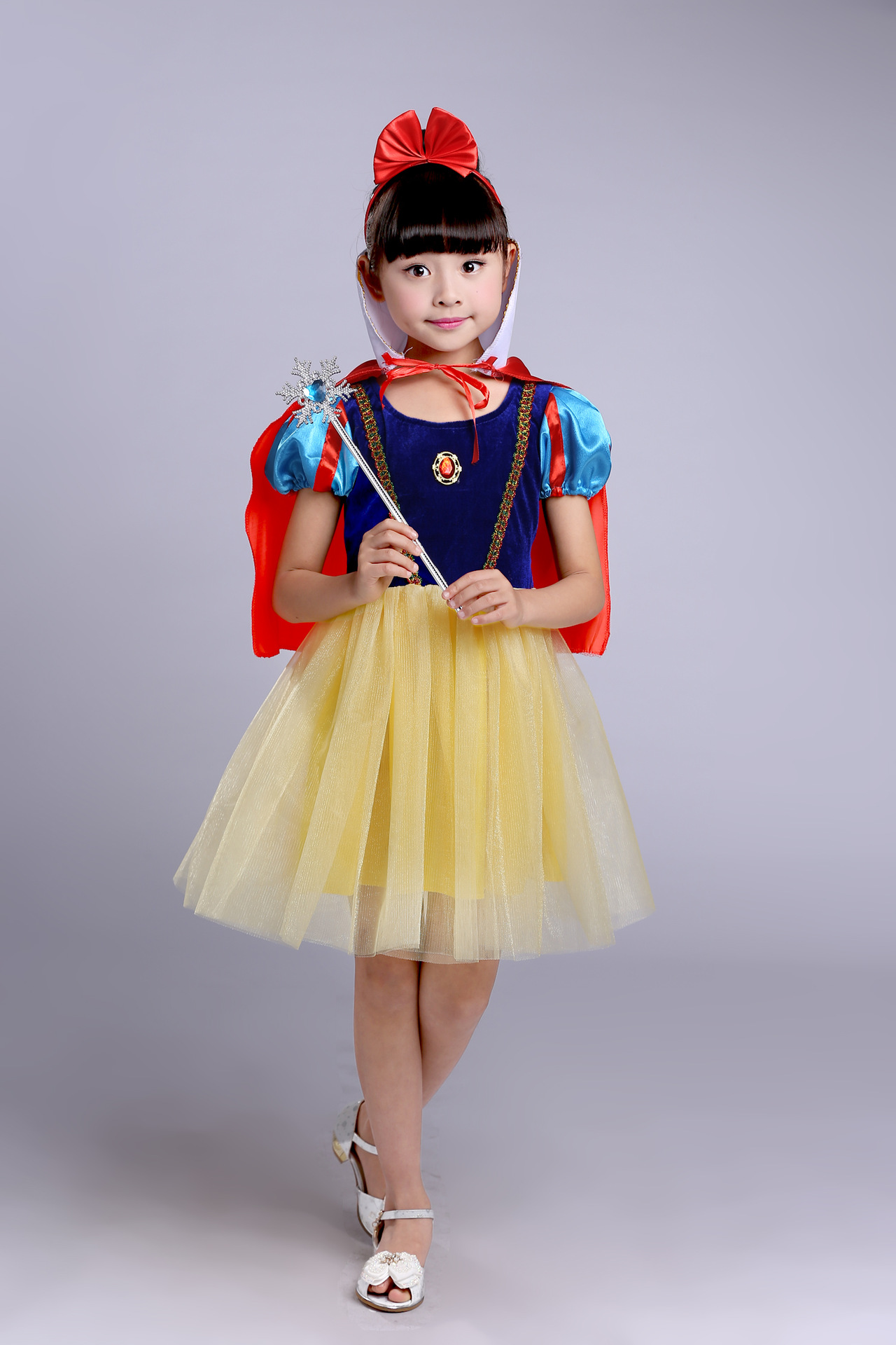 万圣节儿童演出服 白雪公主装扮表演服 化妆舞会阿拉伯王子服装