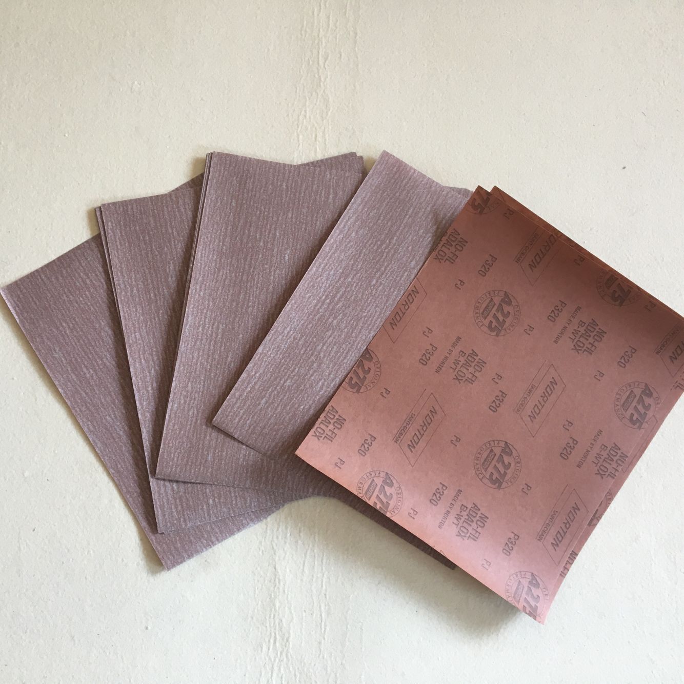 现货批发norton诺顿a275砂纸 家具涂装打磨抛光干磨砂纸