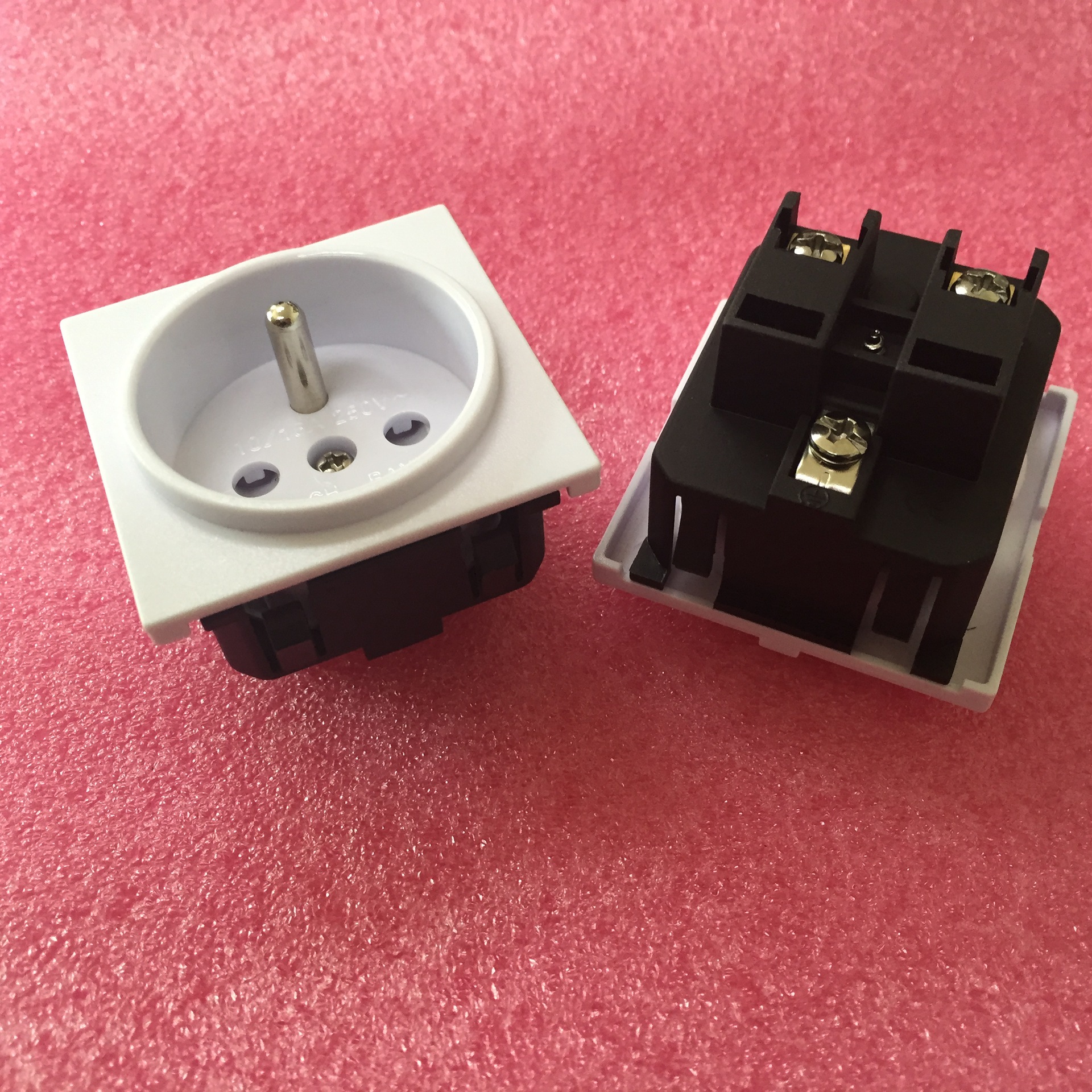 供应欧式插座 e-08插座,欧标母座 电烤箱插座 电烤炉插座