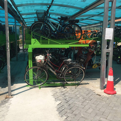 自行车停车架_双层自行车架 立体自行车架 自行车架 自行车双层 - 阿