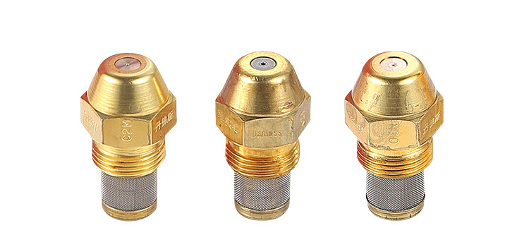 丹佛斯黄铜喷咀 燃烧机配件喷油嘴 80°实心油咀