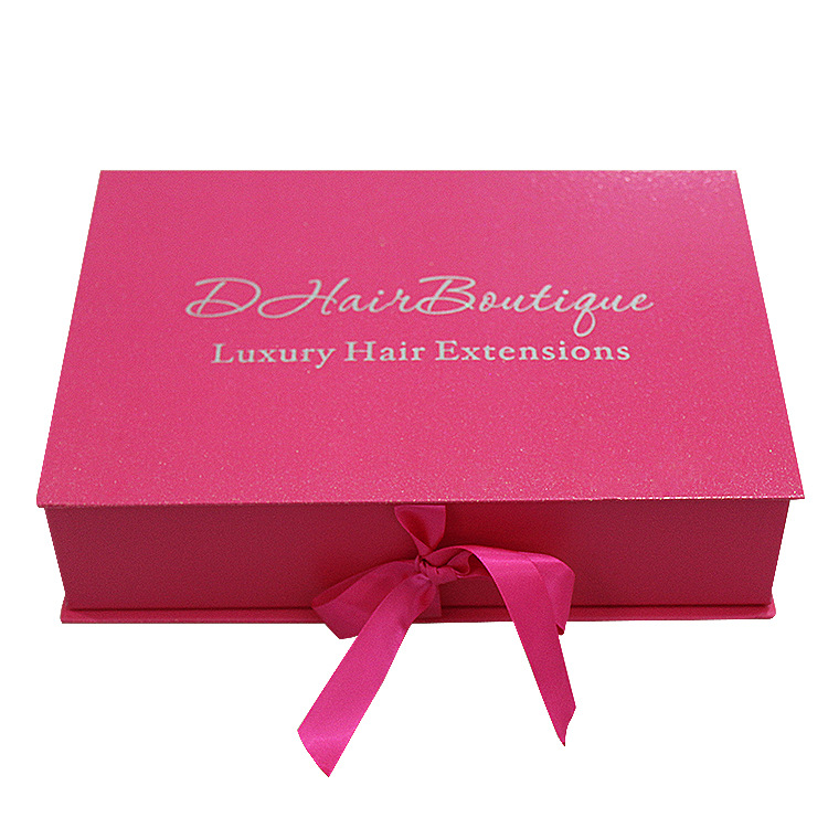 深圳厂家直销丝带礼盒 书型礼品包装盒定做批发可定制logo二维码