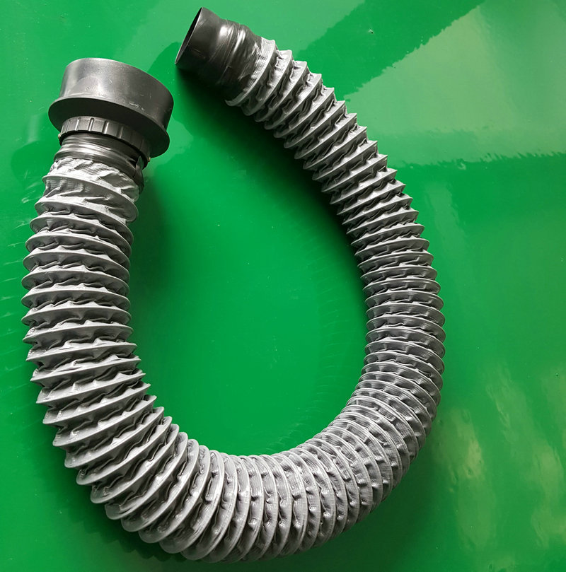 东莞供应艾灸烟雾净化器配件烟尘吸烟管 艾灸烟雾净化器波纹软管