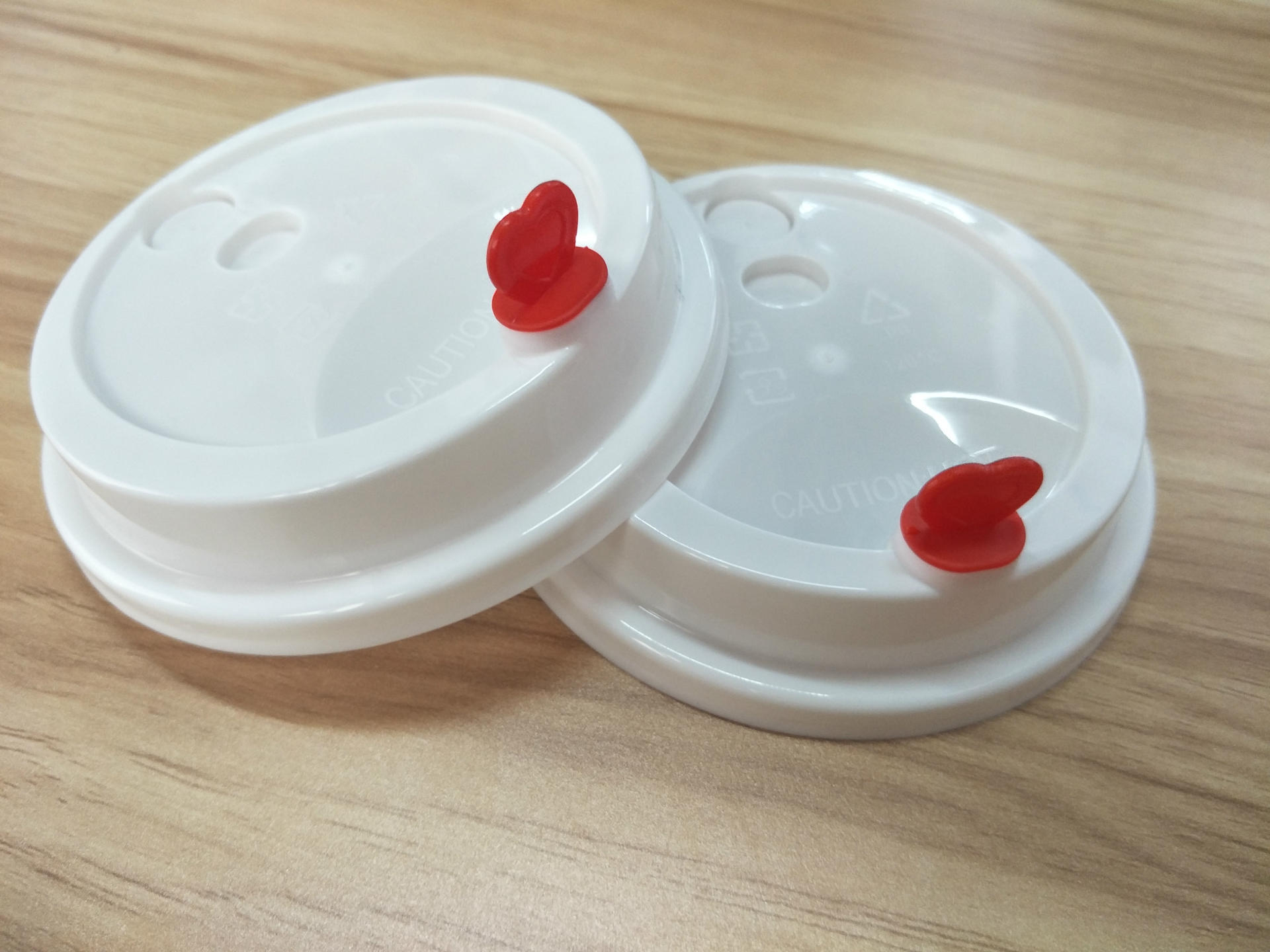 厂家直销 一次性塑料pp盖子 奶茶盖 塑料盖 注塑盖 90口径 白色